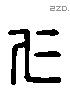 仁 Liushutong characters