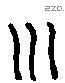 川 Liushutong characters