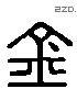 金 Liushutong characters