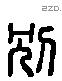 別 Liushutong characters
