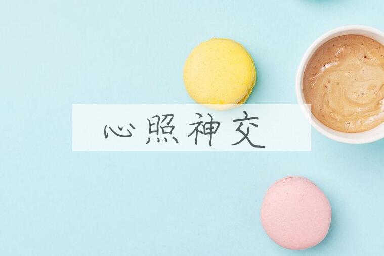 成语心照神交是什么意思？