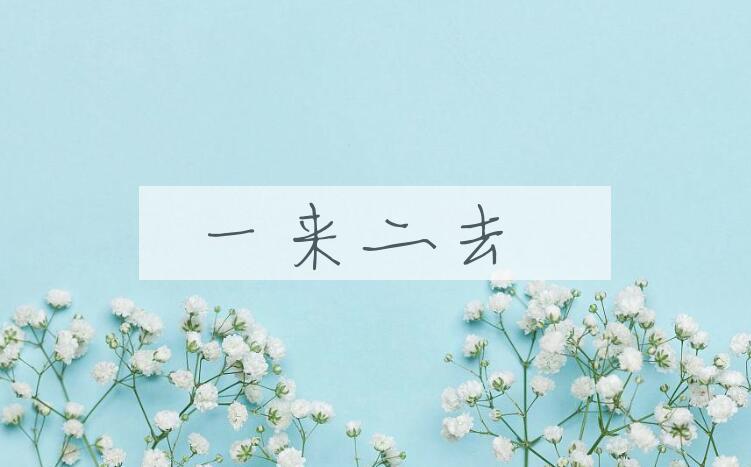 成语一来二去是什么意思？