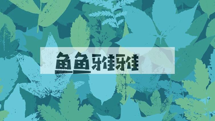 成语鱼鱼雅雅是什么意思？