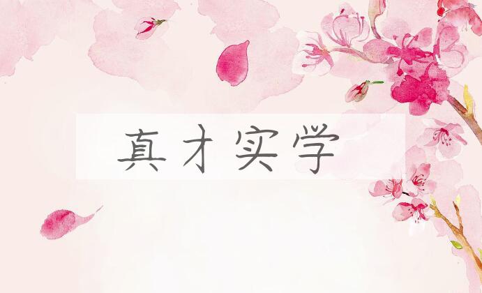 成语真才实学是什么意思？