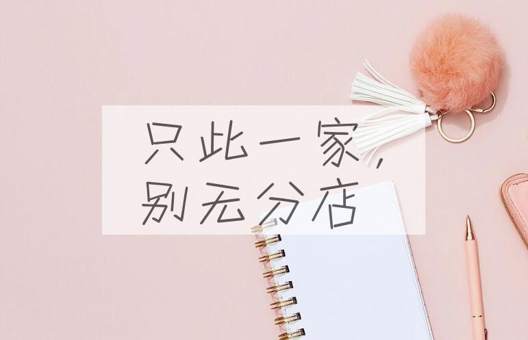 成语只此一家，别无分店是什么意思？