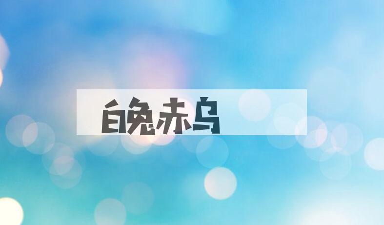 成语白兔赤乌是什么意思？