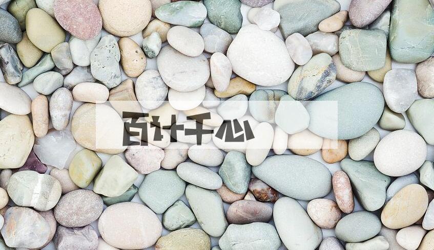 成语百计千心是什么意思？