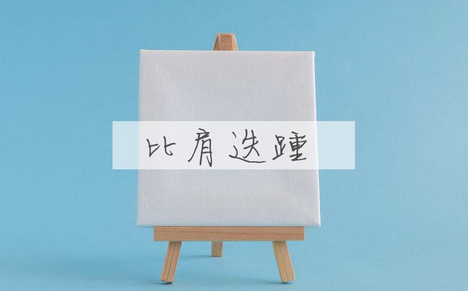 成语比肩迭踵是什么意思？