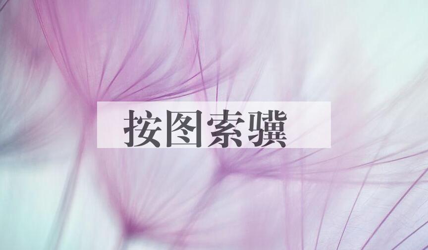 成语按图索骥是什么意思？