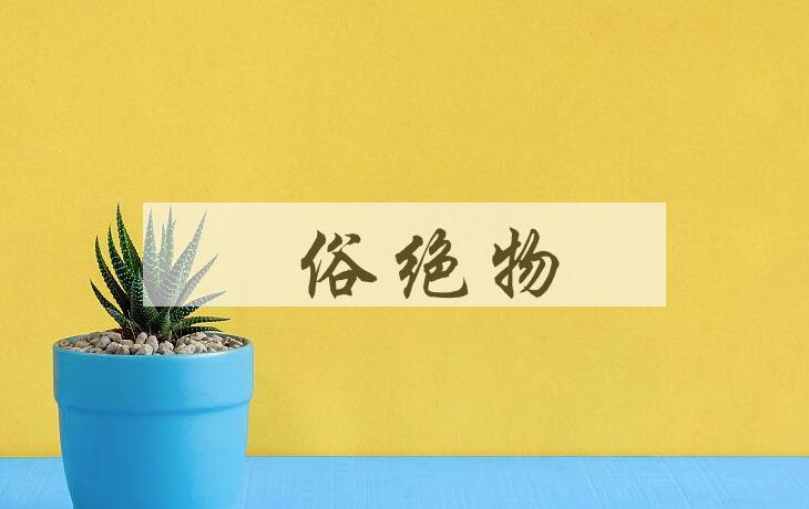 成语遫俗绝物是什么意思？