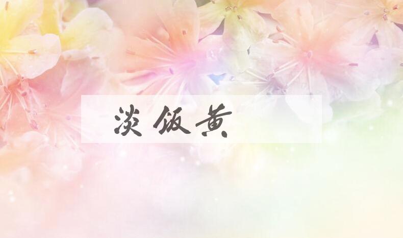 成语淡饭黄齑是什么意思？
