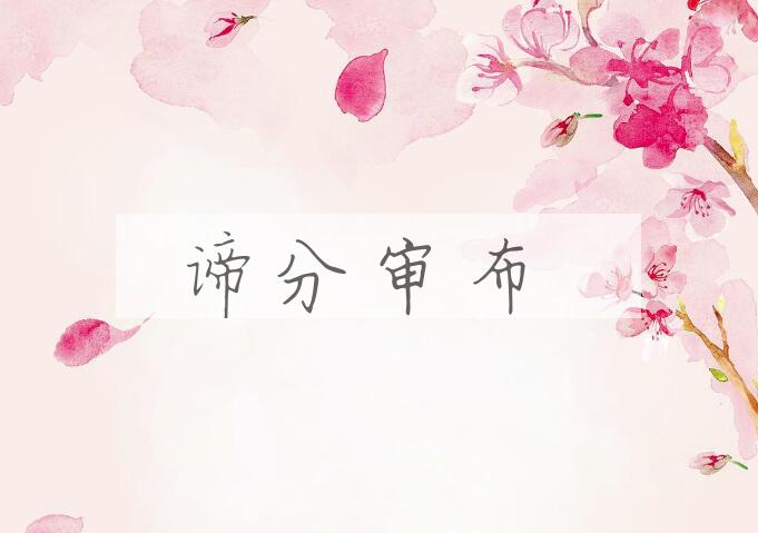 成语谛分审布是什么意思？