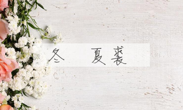 成语冬箑夏裘是什么意思？