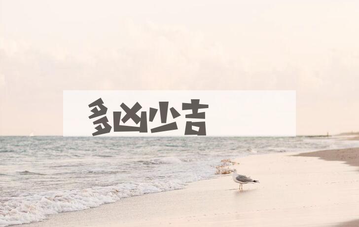 成语多凶少吉是什么意思？