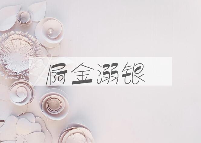 成语屙金溺银是什么意思？