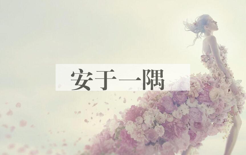 成语安于一隅是什么意思？