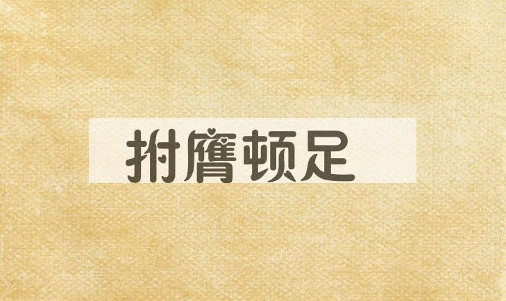 成语拊膺顿足是什么意思？