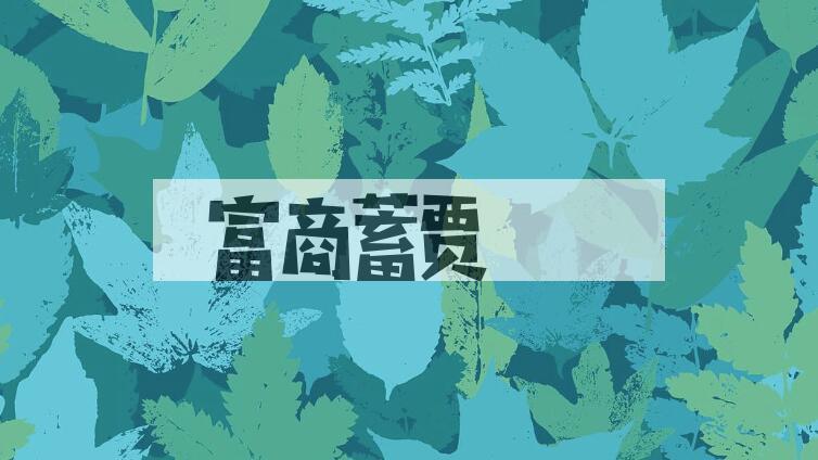 成语富商蓄贾是什么意思？