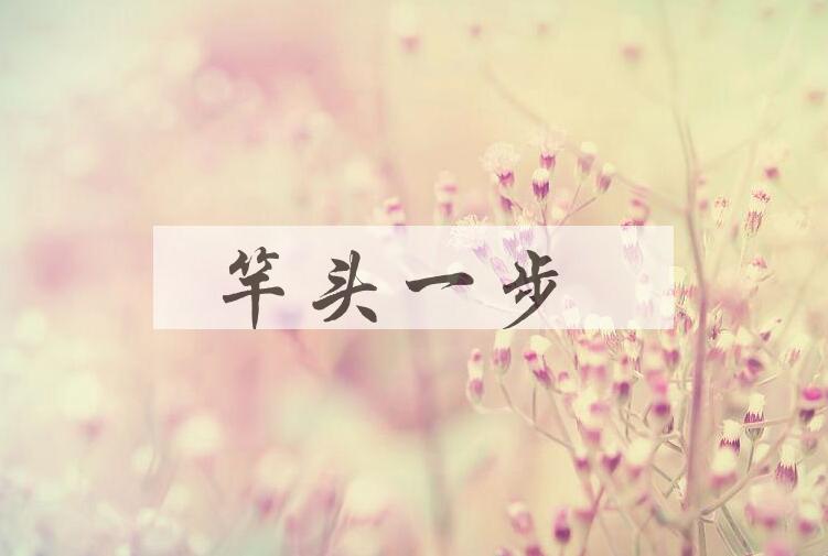 成语竿头一步是什么意思？