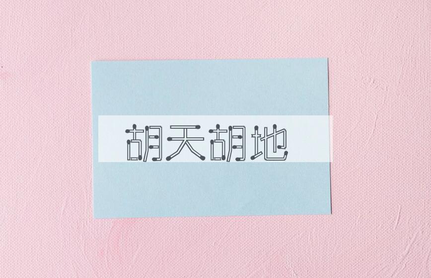 成语胡天胡地是什么意思？