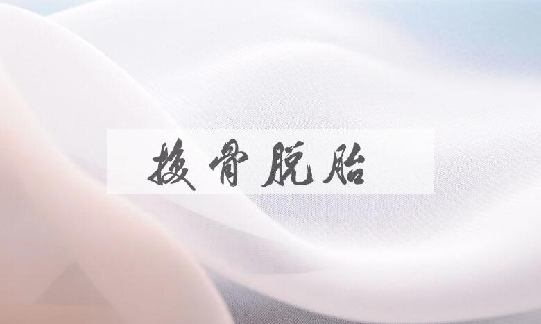 成语换骨脱胎是什么意思？
