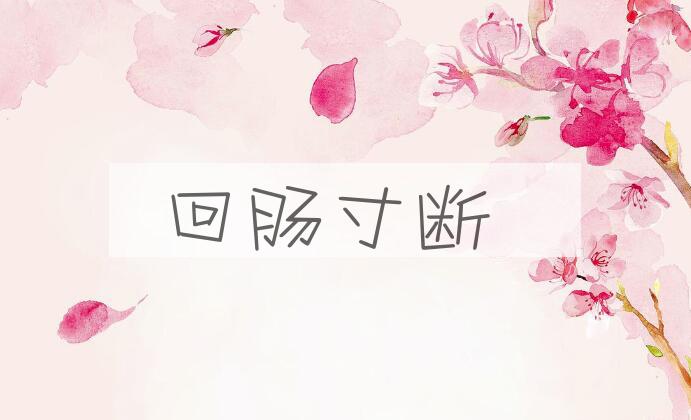 成语回肠寸断是什么意思？