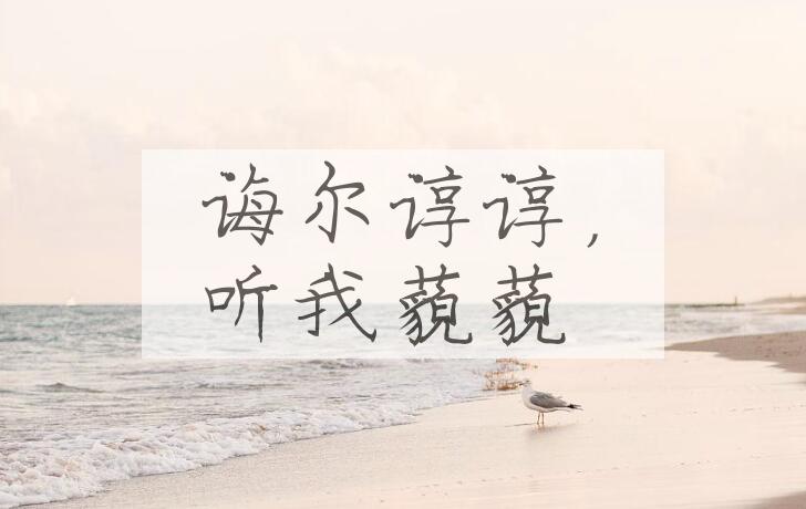 成语诲尔谆谆，听我藐藐是什么意思？