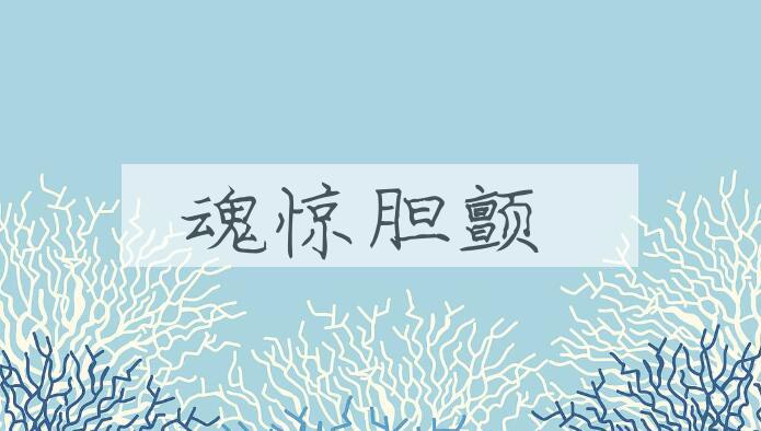 成语魂惊胆颤是什么意思？