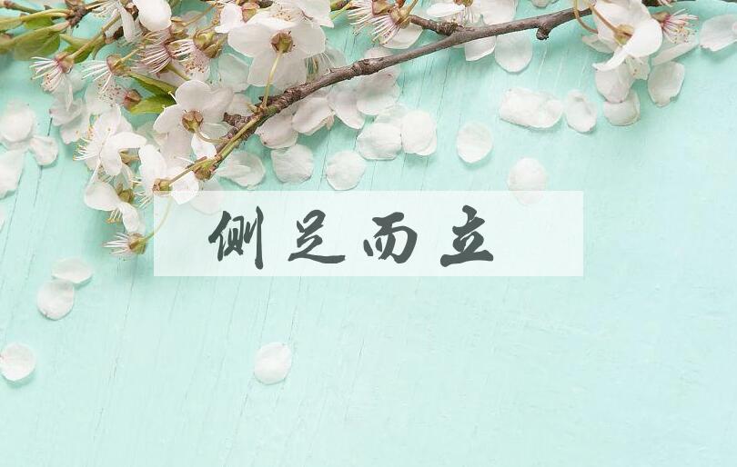 成语侧足而立是什么意思？