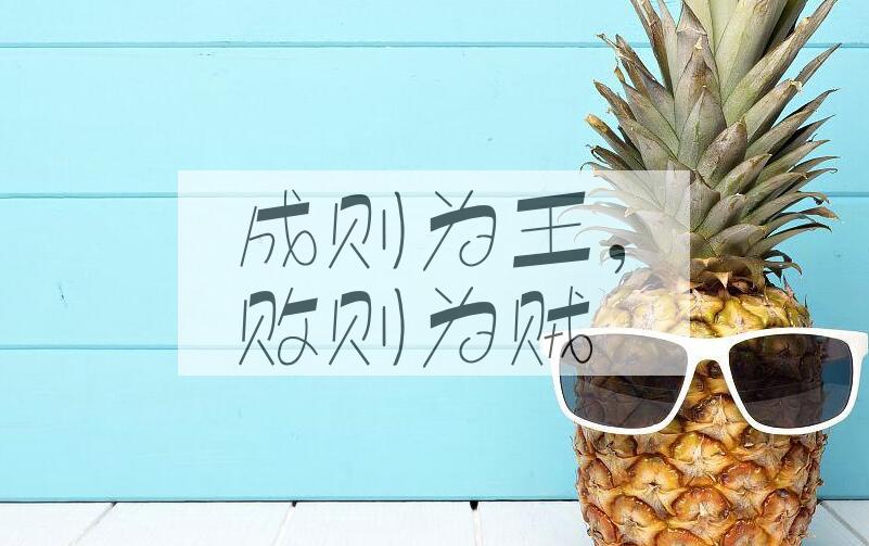 成语成则为王，败则为贼是什么意思？