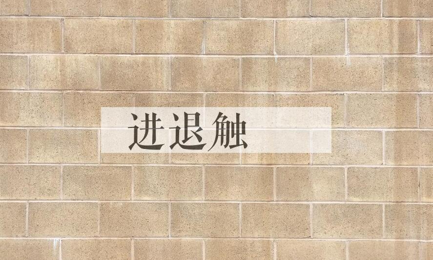 成语进退触籵是什么意思？