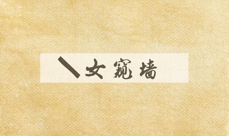 成语邻女窥墙是什么意思？