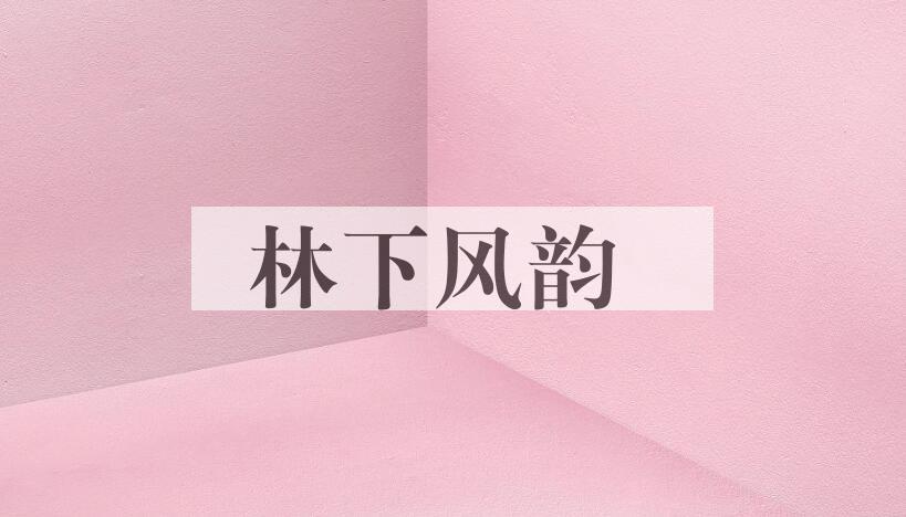 成语林下风韵是什么意思？