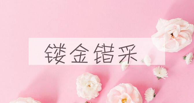 成语镂金错采是什么意思？