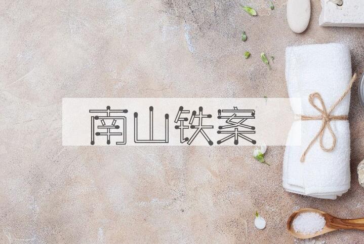 成语南山铁案是什么意思？