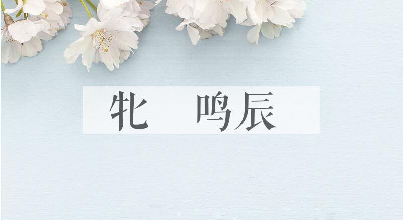 成语牝哹鸣辰是什么意思？