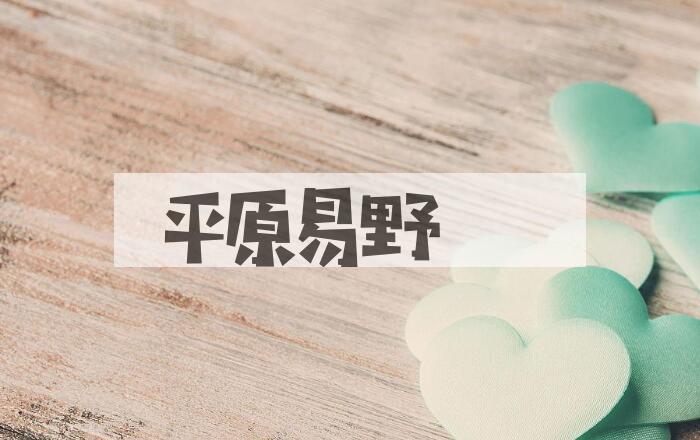 成语平原易野是什么意思？