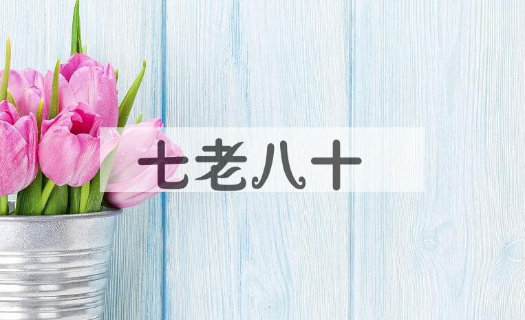 成语七老八十是什么意思？