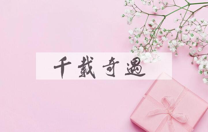 成语千载奇遇是什么意思？