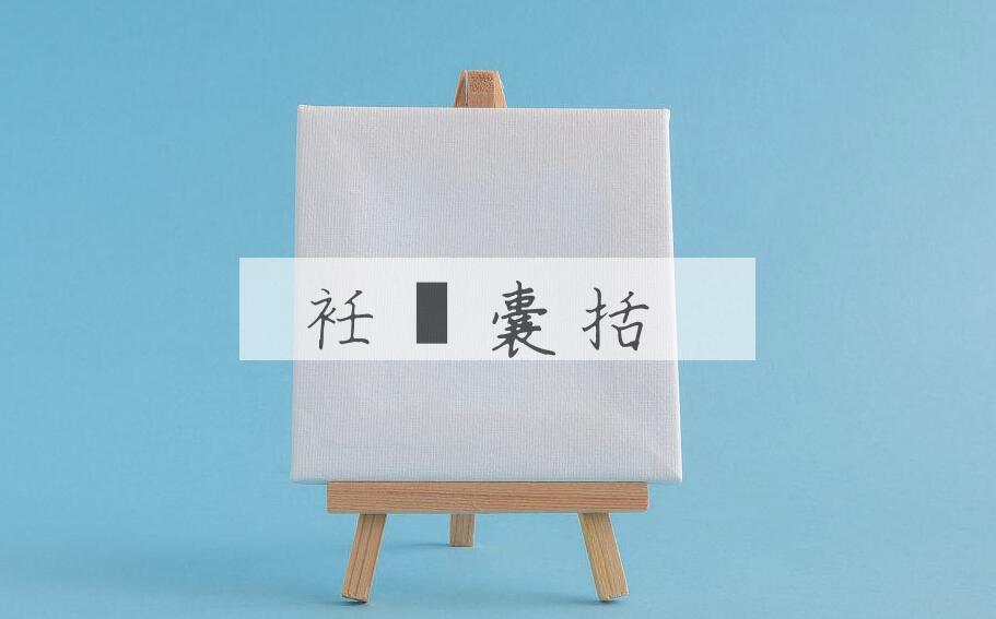 成语衽抭囊括是什么意思？