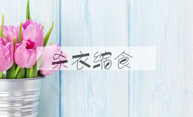 成语杀衣缩食是什么意思？
