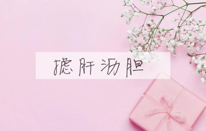 成语摅肝沥胆是什么意思？