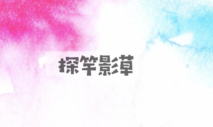 成语探竿影草是什么意思？