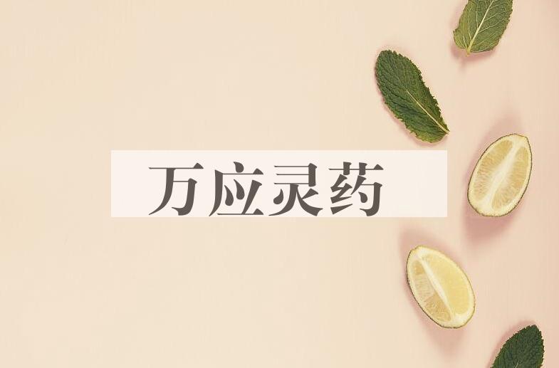 成语万应灵药是什么意思？