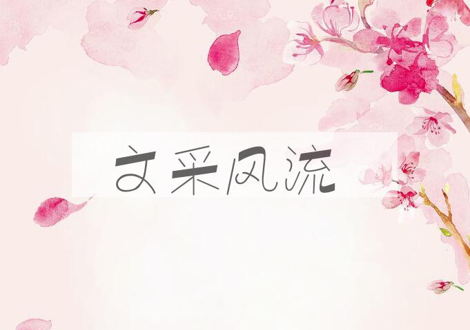 成语文采风流是什么意思？