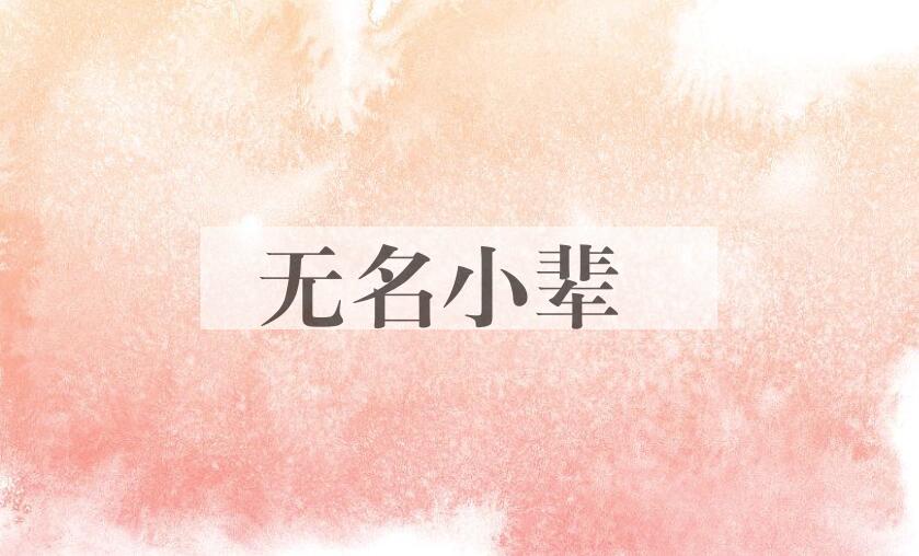 成语无名小辈是什么意思？