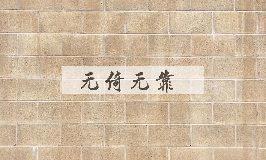 成语无倚无靠是什么意思？