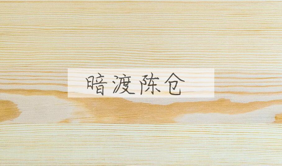 成语暗渡陈仓是什么意思？