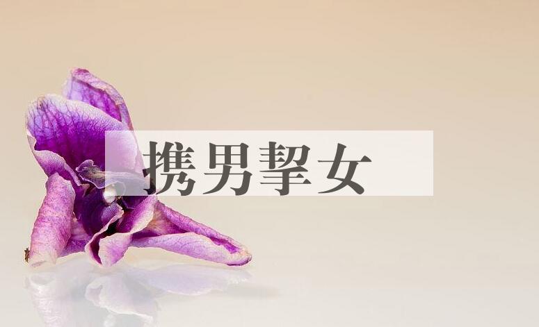 成语携男挈女是什么意思？