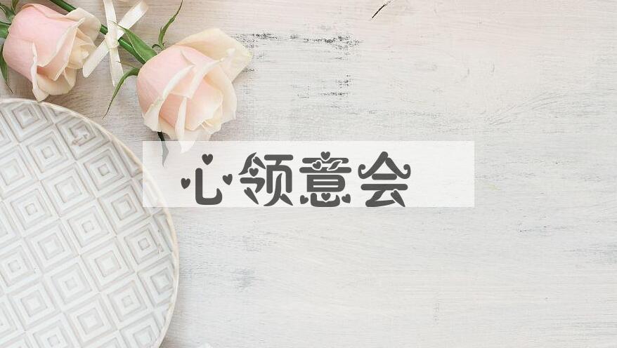 成语心领意会是什么意思？